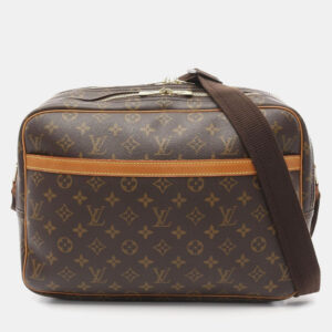 Louis Vuitton Brown Monogram Canvas Reporter GM Shoulder Bag