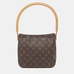 Louis Vuitton Brown Monogram Canvas Looping MM Shoulder Bag
