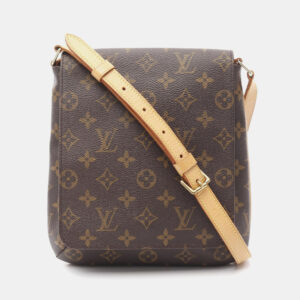 Louis Vuitton Brown Monogram Canvas  Musette Salsa Short Strap Shoulder Bag