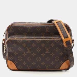 Louis Vuitton Brown Monogram Canvas Nile Shoulder Bag