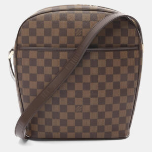 Louis Vuitton Ipanema GM Brown Damier Ebene Canvas Shoulder Bag