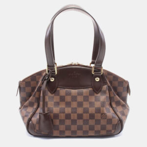 Louis Vuitton Brooklyn MM Brown Damier Ebene Canvas Crossbody Bag