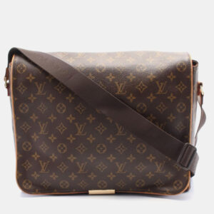 Louis Vuitton Abbesses Brown Monogram Canvas Messenger Bag