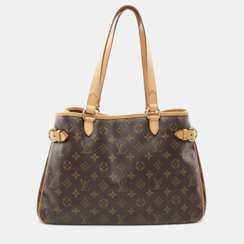 luxury-women-louis-vuitton-used-handbags-p1164139-010 Louis Vuitton Batignolles Horizontal Brown Monogram Canvas Shoulder Bag
