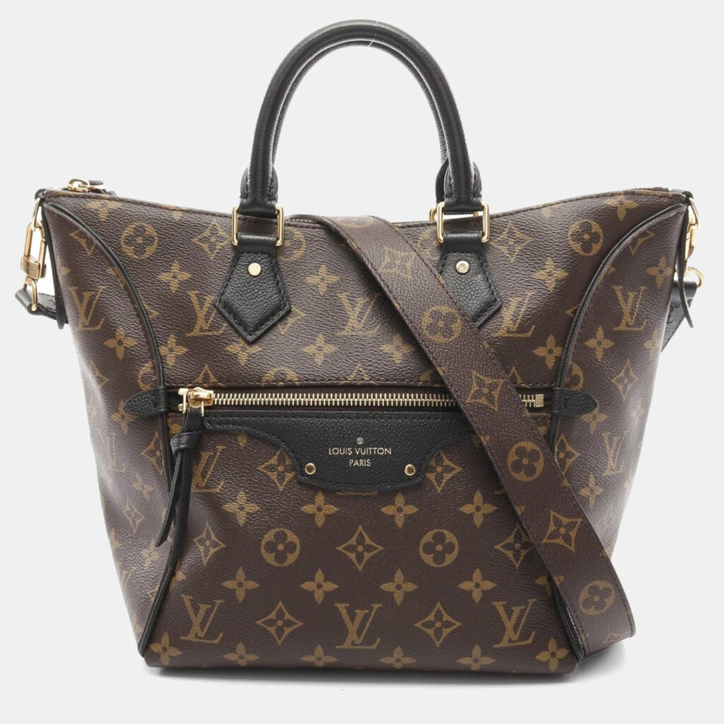 luxury-women-louis-vuitton-used-handbags-p1164153-011 Louis Vuitton Tournel PM Monogram Leather Shoulder Bag