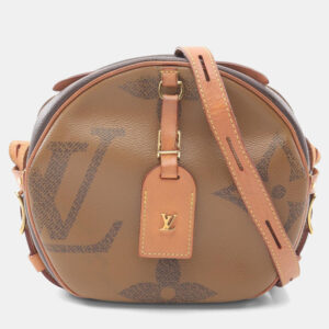 Louis Vuitton Boite Chapeau Souple Brown Monogram Shoulder Bag