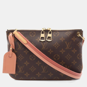 Louis Vuitton Loretta Vieux Rose Monogram Crossbody Bag
