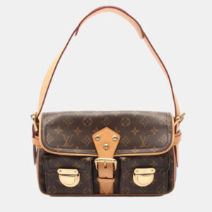 Louis Vuitton Hudson PM Brown Monogram Canvas Shoulder Bag