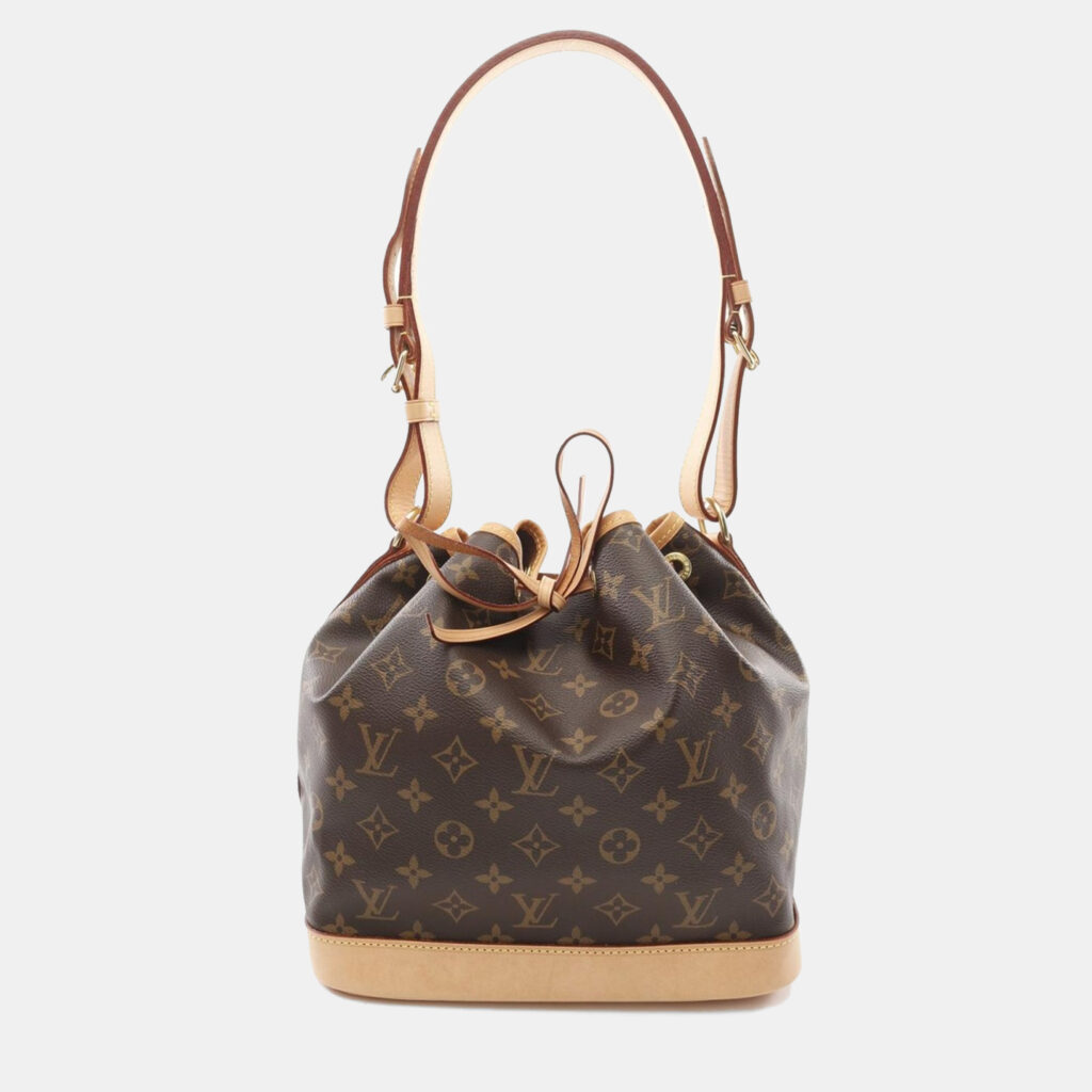 luxury-women-louis-vuitton-used-handbags-p1164208-008 Louis Vuitton Petit Noe Monogram Canvas Shoulder Bag