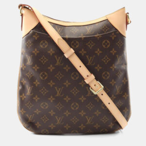 Louis Vuitton Odeon MM Brown Monogram Canvas Crossbody Bag
