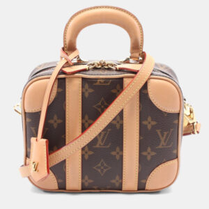 Louis Vuitton Valisette BB Brown Monogram Canvas Handbag