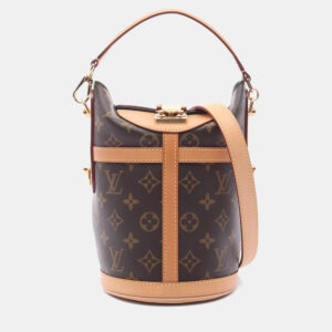 Louis Vuitton Duffle Brown Monogram Canvas Shoulder Bag
