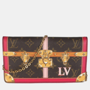 Louis Vuitton Monogram Canvas Summer Trunks Weekend Pochette bag