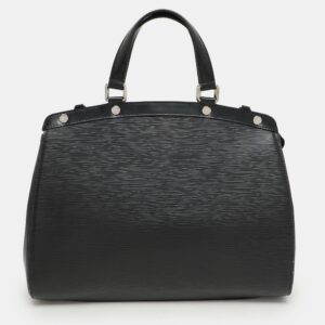 louis vuitton black epi leather brea gm bag