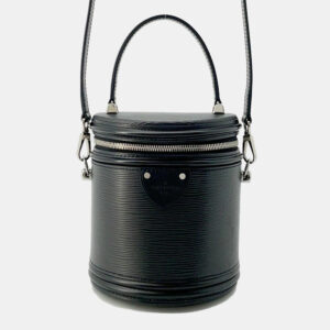 Louis Vuitton Cannes Noir Epi Leather Shoulder Bag