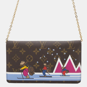 Louis Vuitton Pochette Weekend Pink Monogram Shoulder Bag