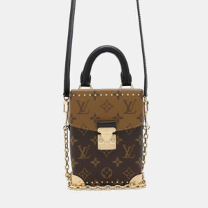 Louis Vuitton Monogram Reverse Canvas Box Shoulder Bag