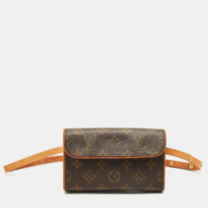 louis vuitton monogram canvas pochette florentine belt bag