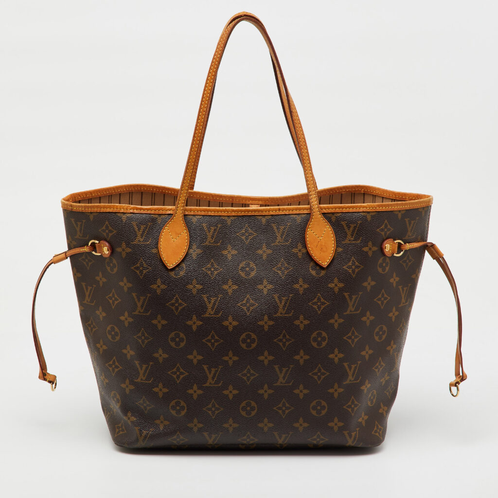 luxury-women-louis-vuitton-used-handbags-p1165072-006 Louis Vuitton Monogram Canvas Neverfull MM Bag