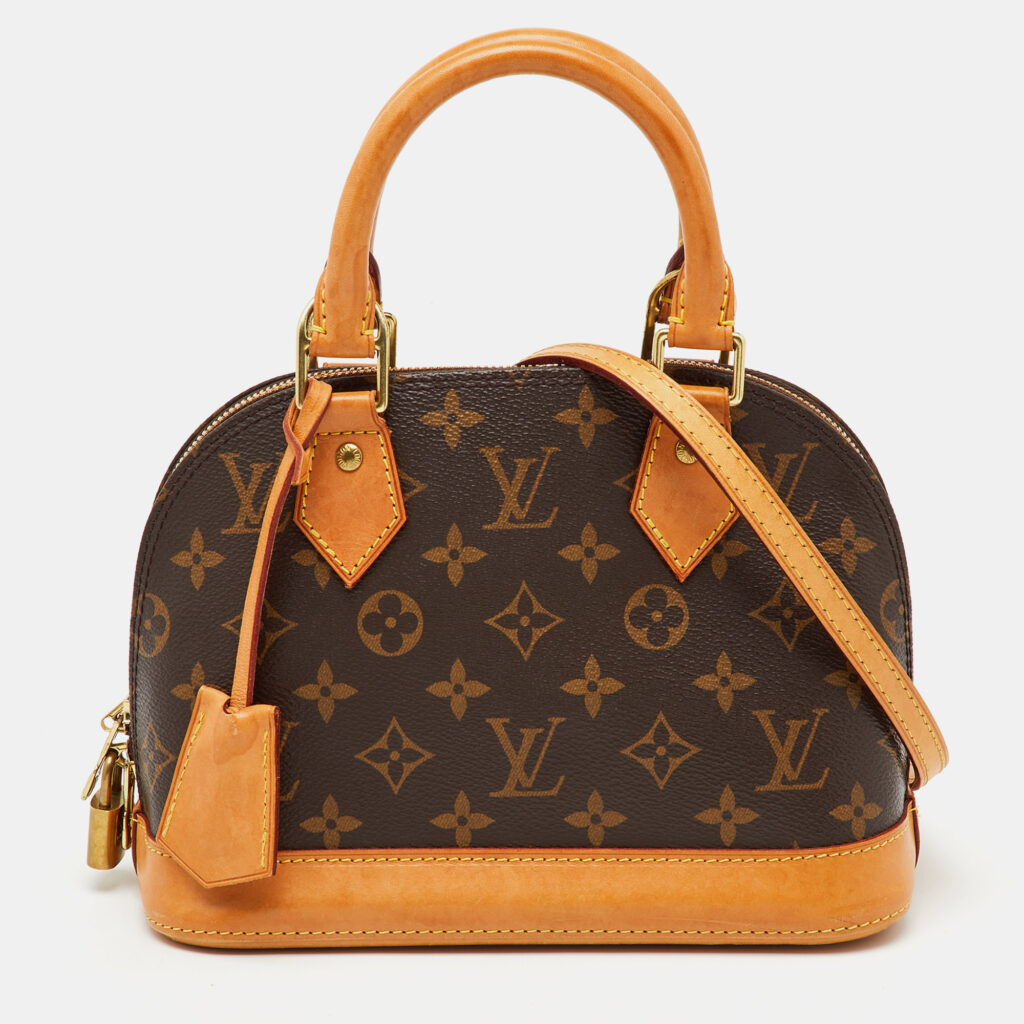 luxury-women-louis-vuitton-used-handbags-p1165092-004 Louis Vuitton Monogram Canvas Alma BB Bag