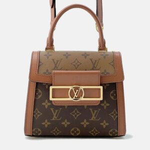 Louis Vuitton Dauphine Monogram Reverse Canvas Shoulder Bag