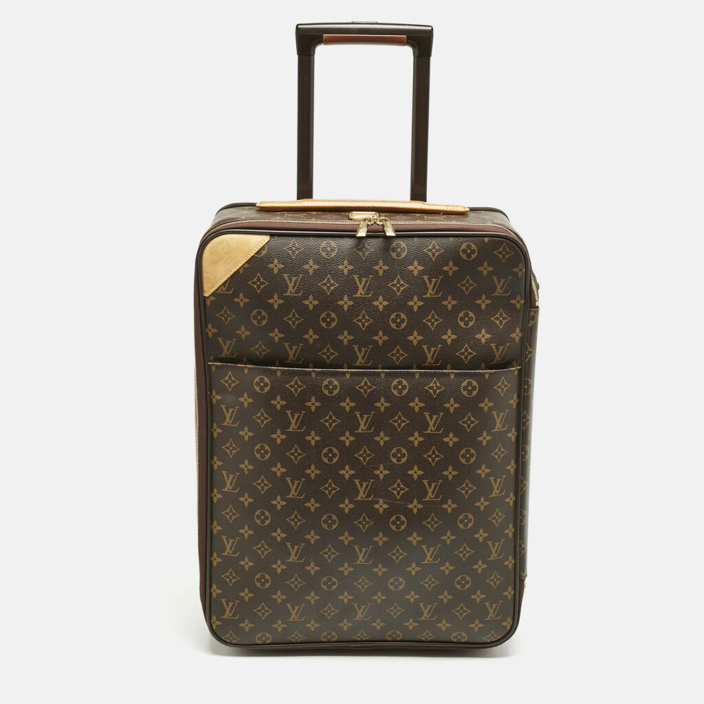 luxury-women-louis-vuitton-used-handbags-p1167215-011 Louis Vuitton Monogram Canvas Pegase 50 Business Luggage