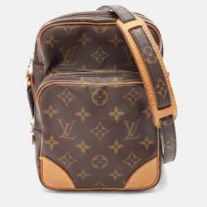 Louis Vuitton Amazon Brown Monogram Canvas Crossbody Bag
