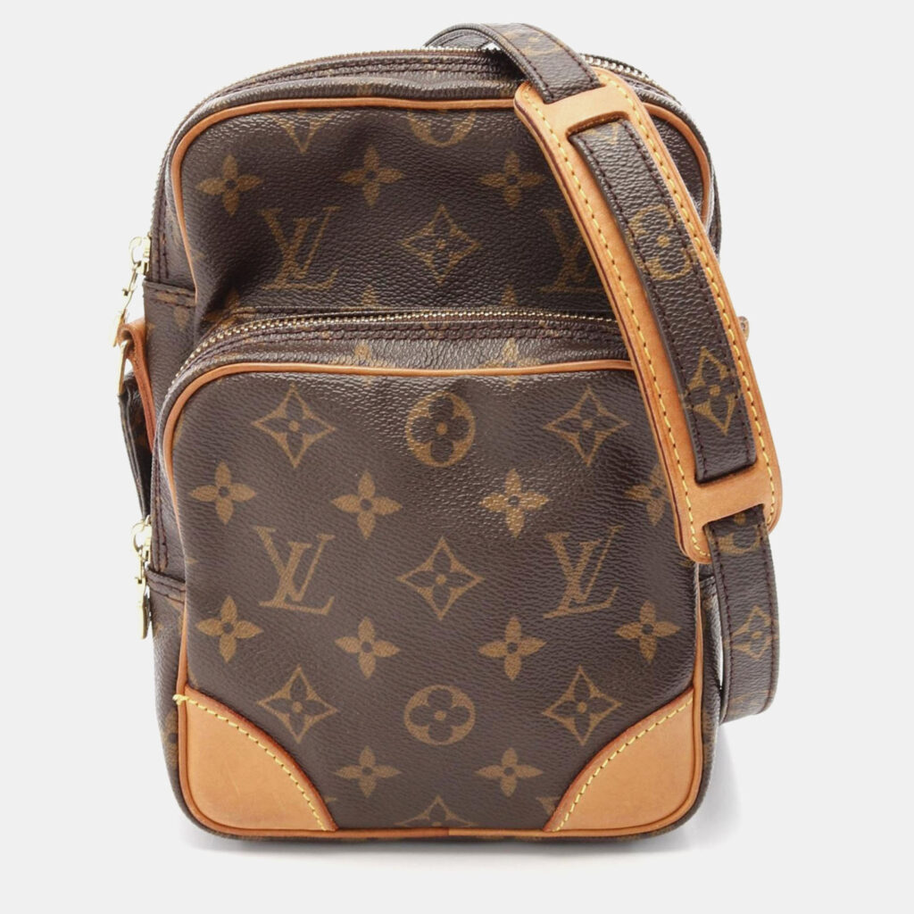 luxury-women-louis-vuitton-used-handbags-p1167705-010 Louis Vuitton Amazon Brown Monogram Canvas Crossbody Bag
