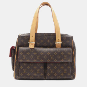 Louis Vuitton L'Ingenieux GM Blanc Suhali Leather Top Handle Bag