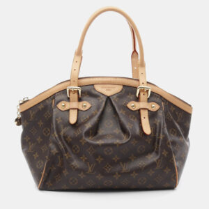 Louis Vuitton Tivoli GM Brown Monogram Canvas Top Handle Bag