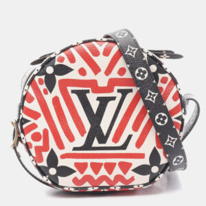 Louis Vuitton Crafty Boite Chapeau Souple Red Monogram Canvas Shoulder Bag