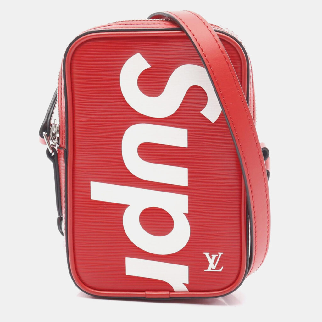 luxury-women-louis-vuitton-used-handbags-p1167733-001 Louis Vuitton Danube PPM Red/White Epi Leather Shoulder Bag