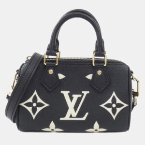 Louis Vuitton Speedy Nano Bicolor Monogram Empreinte Boston Bag