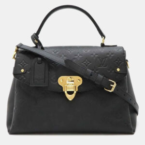 Louis Vuitton Georges MM Noir Monogram Empreinte Handbag