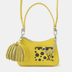 Louis Vuitton Marellini Yellow Epi Leather Shoulder Bag