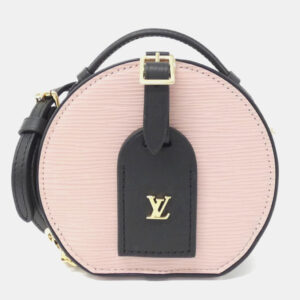 Louis Vuitton Boite Chapeau Mini Pink Epi Leather Shoulder Bag