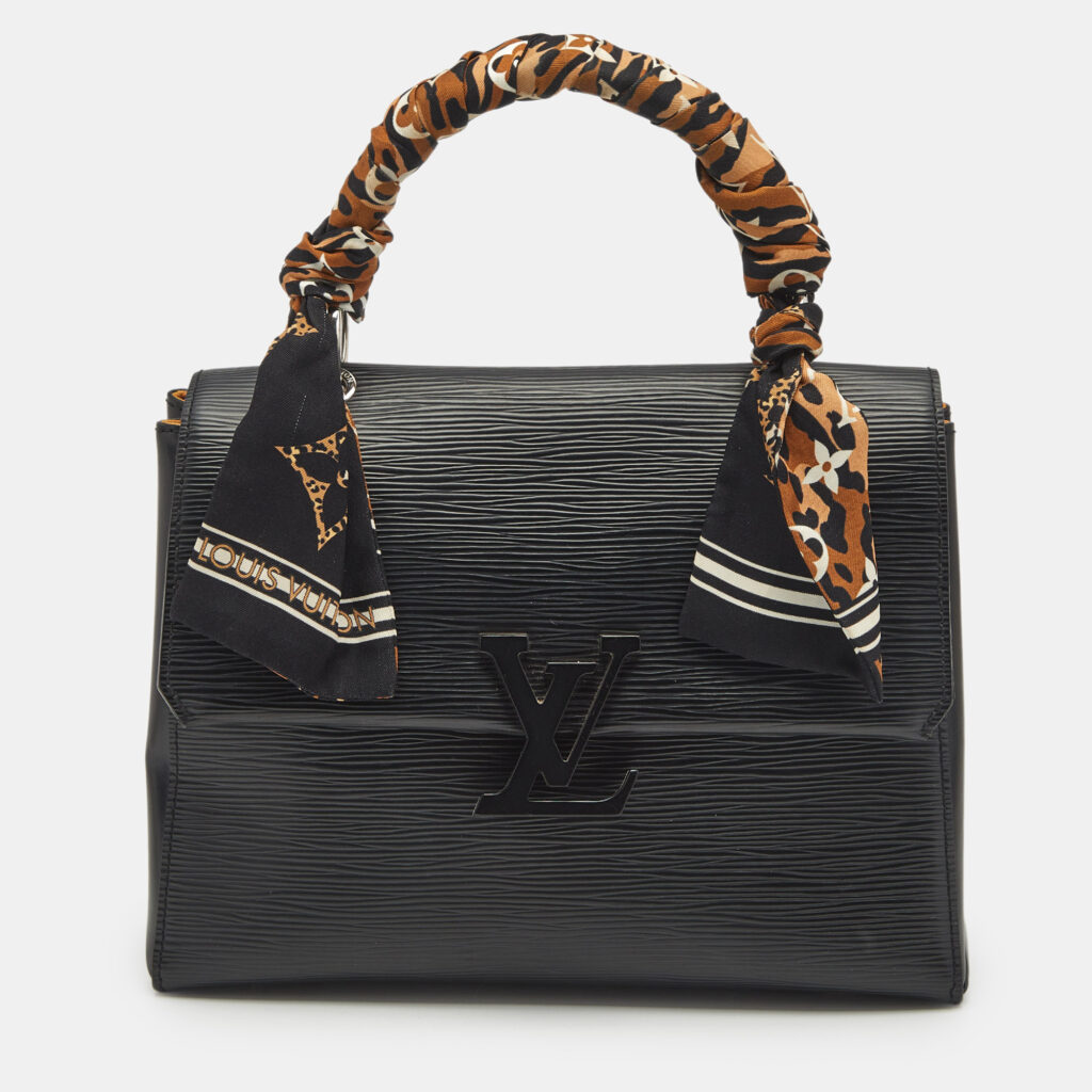 luxury-women-louis-vuitton-used-handbags-p1168349-001 Louis Vuitton Black Epi Leather Grenelle PM Bag