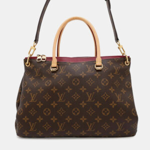 Louis Vuitton Pallas Aurore Monogram Satchel Bag