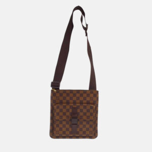 Louis Vuitton Pochette Melville Brown Damier Ebene Canvas Shoulder Bag