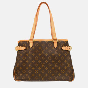 Louis Vuitton Batignolles Brown Monogram Horizontal Tote Bag