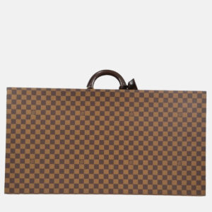 Louis Vuitton Trunk Damier Ebene Canvas Suitcase