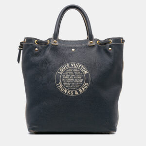 Louis Vuitton Navy Blue Tobago Trunks and Bags Shoe Bag