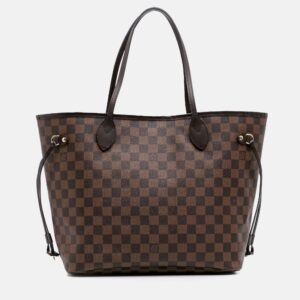 Louis Vuitton Brown Damier Ebene Neverfull MM