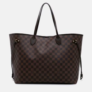 Louis Vuitton Brown Damier Ebene Neverfull GM