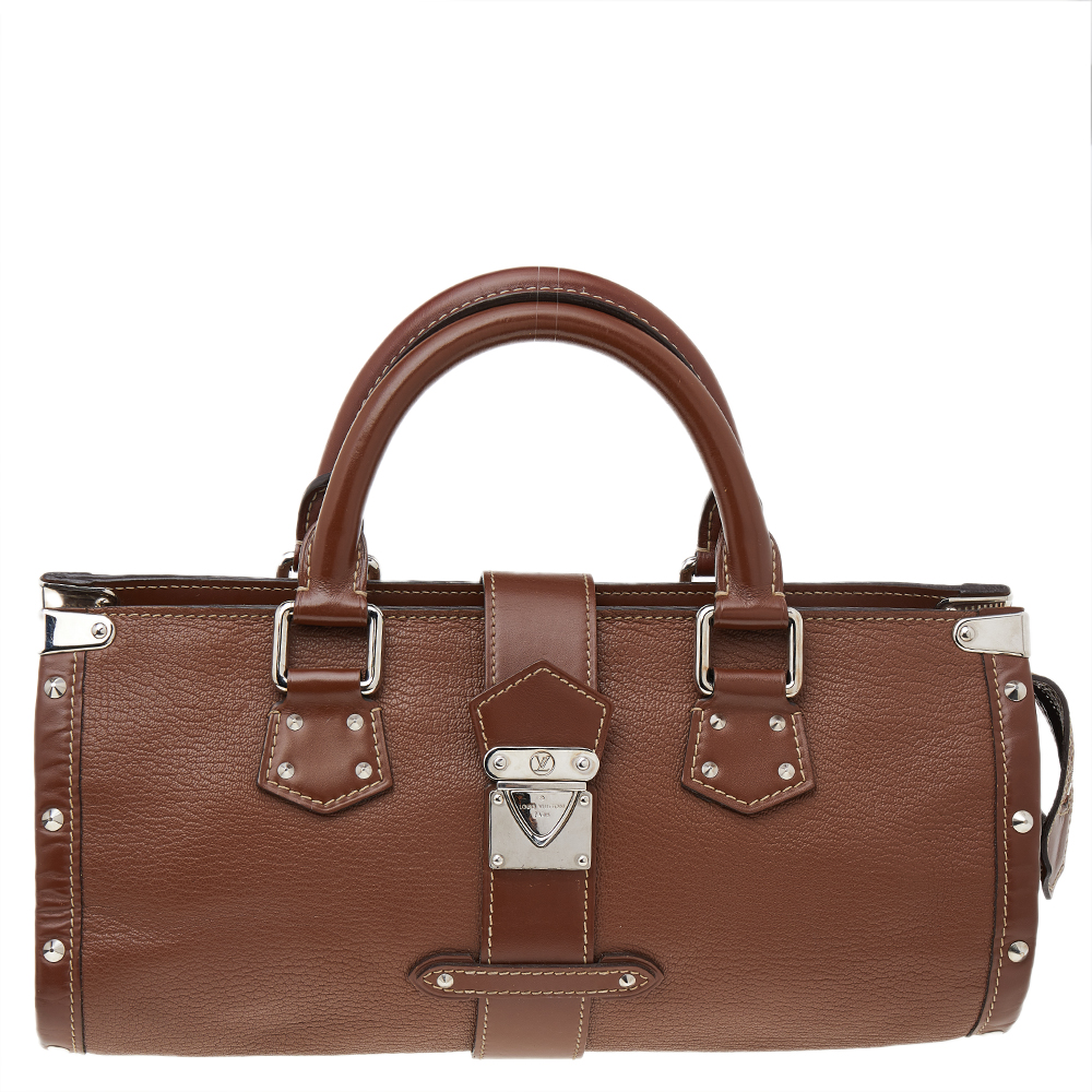 luxury-women-louis-vuitton-used-handbags-p542283-005-2 Louis Vuitton Brown Suhali Leather L'Epanoui PM Bag