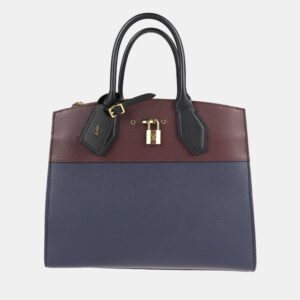 Louis Vuitton Multicolor Leather City Steamer MM Satchel