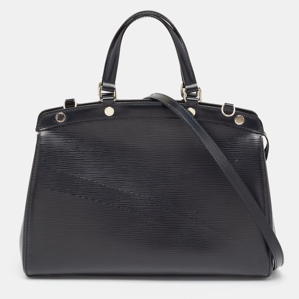 luxury-women-louis-vuitton-used-handbags-p884958-019 Louis Vuitton Black Epi Leather Brea MM Bag