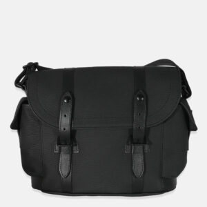 Louis Vuitton Black Taurillon Leather Christopher Messenger Bag