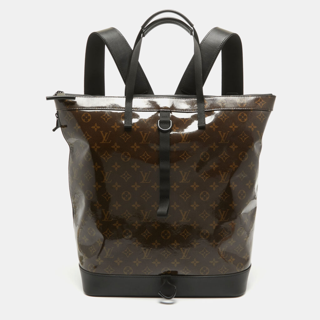 luxury-women-louis-vuitton-used-handbags-p917646-009 Louis Vuitton Monogram Glaze Canvas Zipped Tote