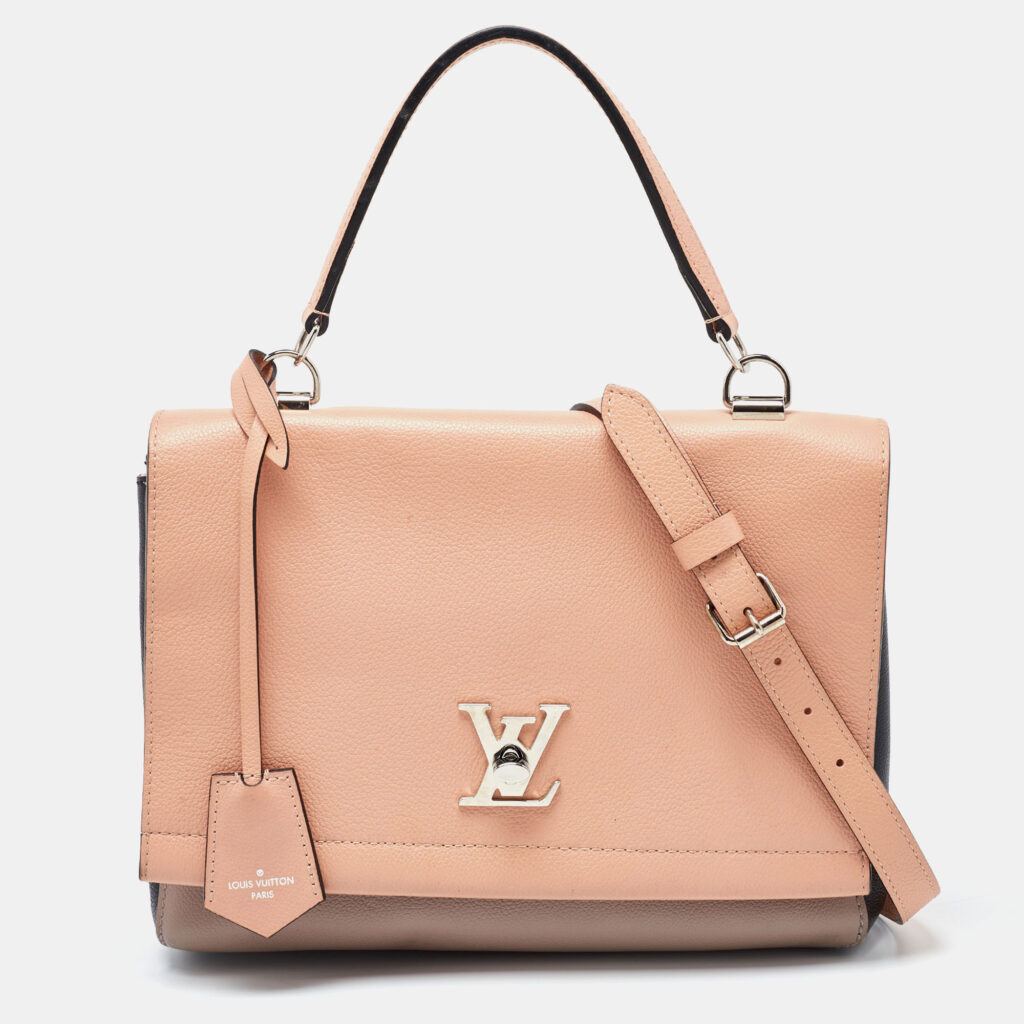 luxury-women-louis-vuitton-used-handbags-p942593-021 Louis Vuitton Multicolor Leather Lockme II Bag